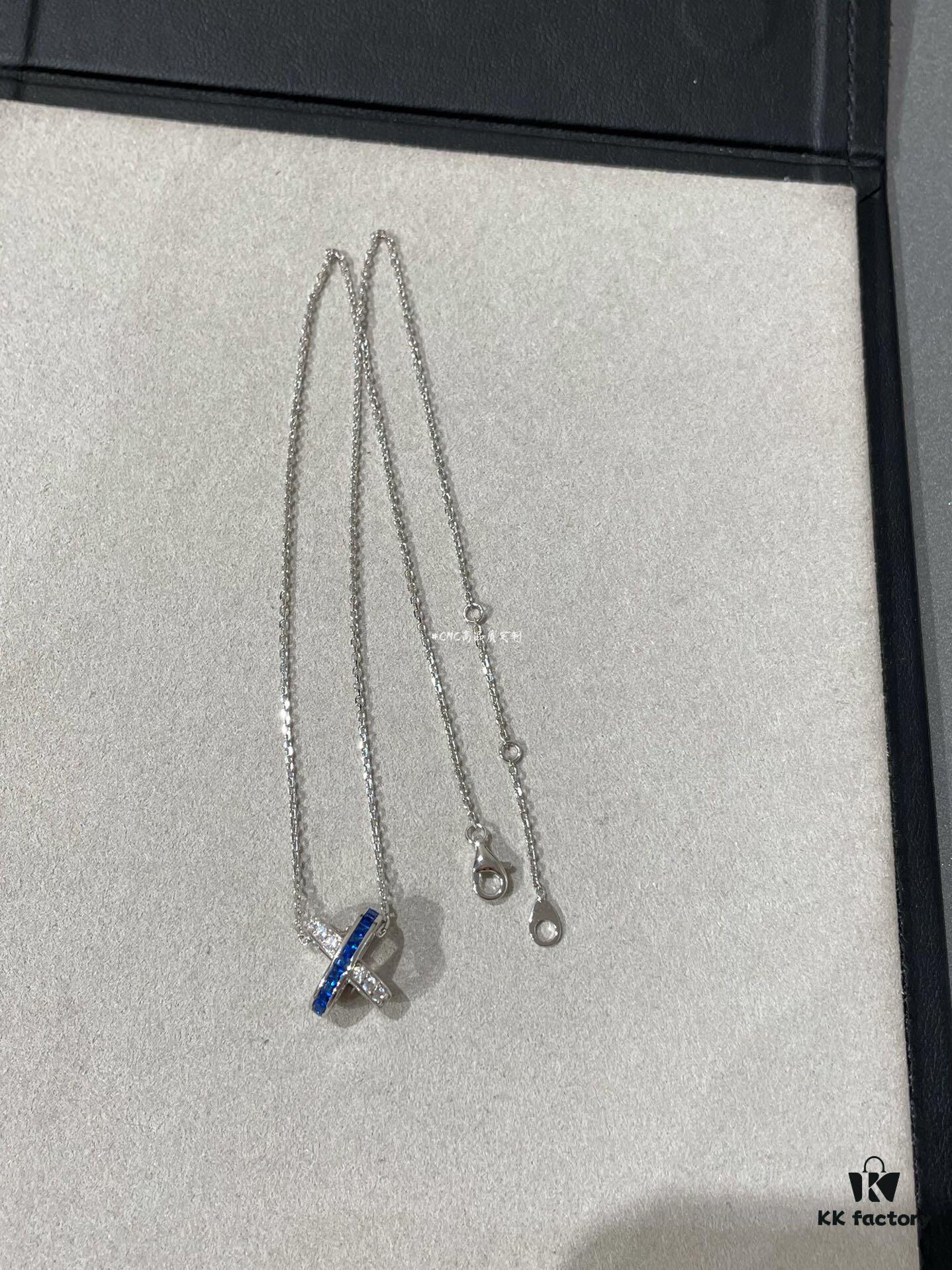 CHAUMET Paris Jeux de Liens Harmony Sapphire Necklace, New Arrival