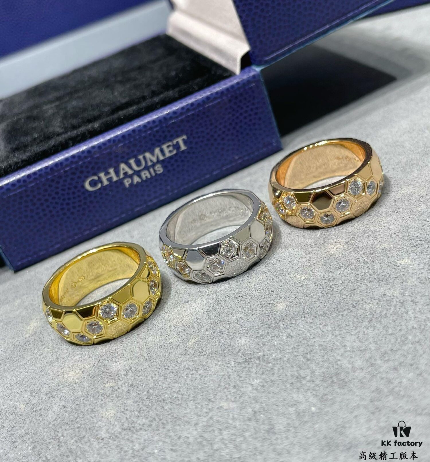 Shangmei Wide Honeycomb Ring 💍, High-End Custom Design ✨ Inspired by Bee My Love, Recreating the Symbol of Honeycomb Love, Wearing Affection Close to Heart, Building a Shared Nest of Love 👫, Exceptionally Sparkling  ️