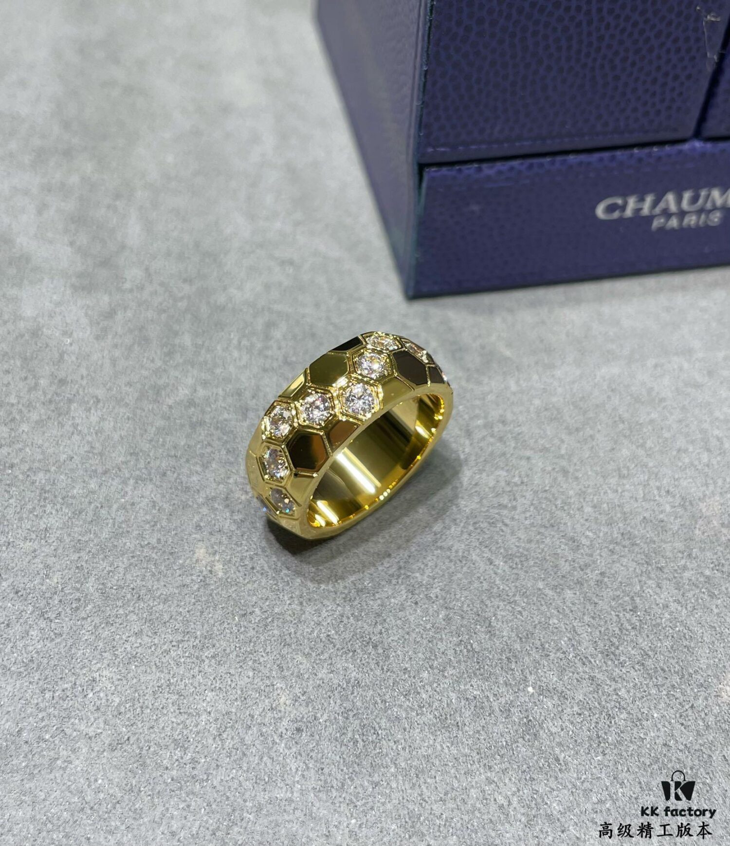 Shangmei Wide Honeycomb Ring 💍, High-End Custom Design ✨ Inspired by Bee My Love, Recreating the Symbol of Honeycomb Love, Wearing Affection Close to Heart, Building a Shared Nest of Love 👫, Exceptionally Sparkling  ️