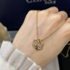 Chaumet Bee My Love Badge Necklace with Brilliant-Cut Diamonds