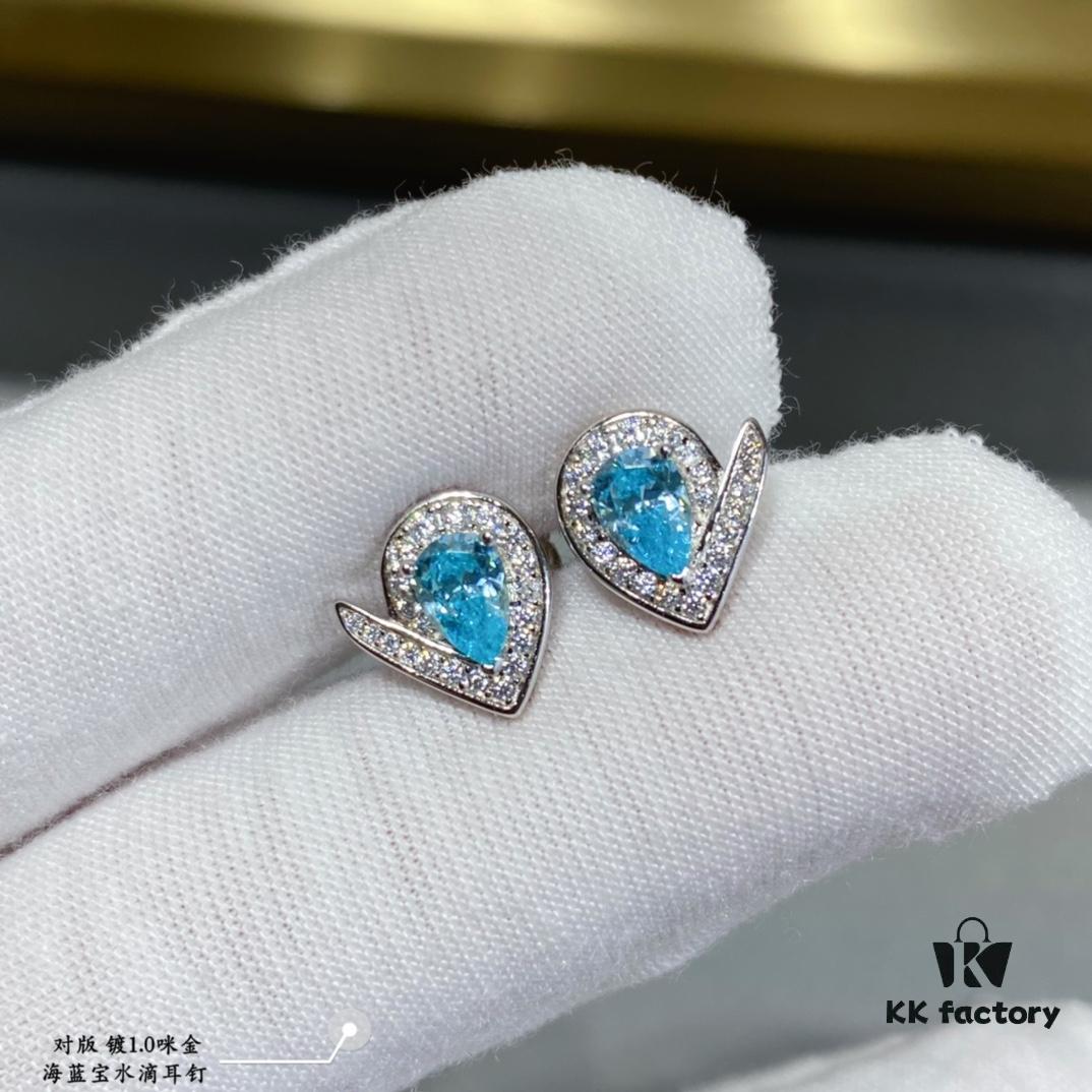 SAMMY Hailei Drop-shaped Earrings, Exquisitely Crafted with Micro-Pave Setting, Perfectly Matched for You — A Unique Custom Design Symbolizing Our Love