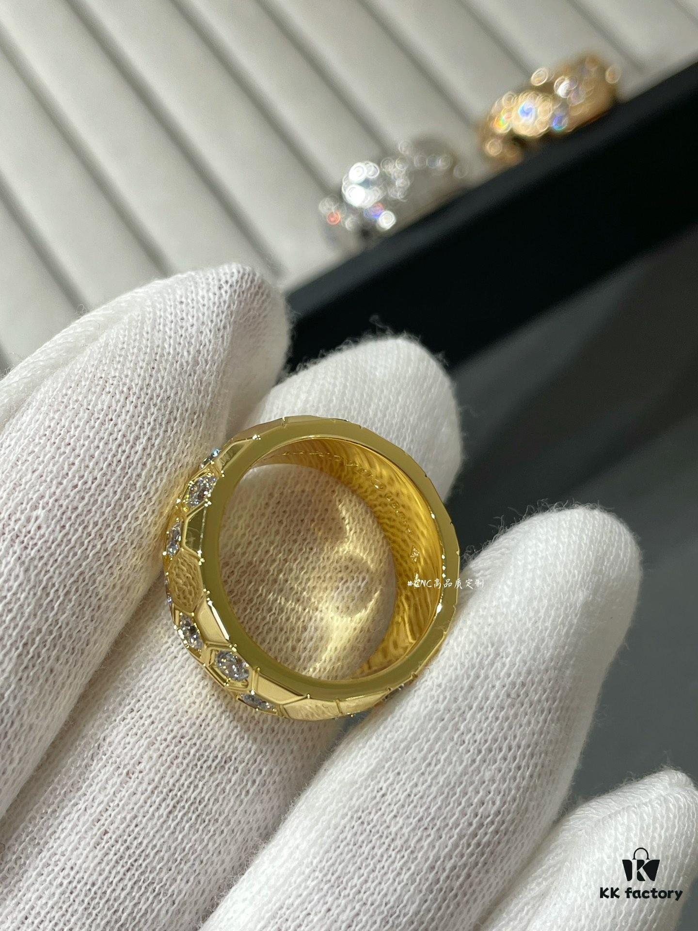 Shangbee My Love New Honeycomb Ring, Boutique Design! High-End Jewelry Custom, Elegant and Full of Presence