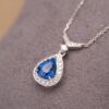 Chaumet New Arrival Parisian Elegance Teardrop Necklace with Imported Zirconia Stones