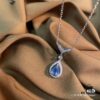 Chaumet New Arrival Parisian Elegance Teardrop Necklace with Imported Zirconia Stones