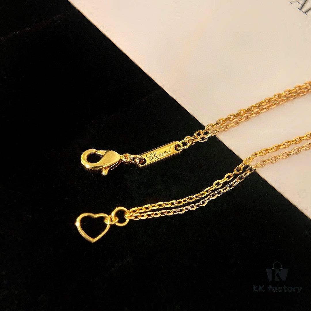 Minimalist Elegance, My Favorite Girlish Necklace – Chopard Happy Diamonds High Jewelry in Champagne Gold and White Gold