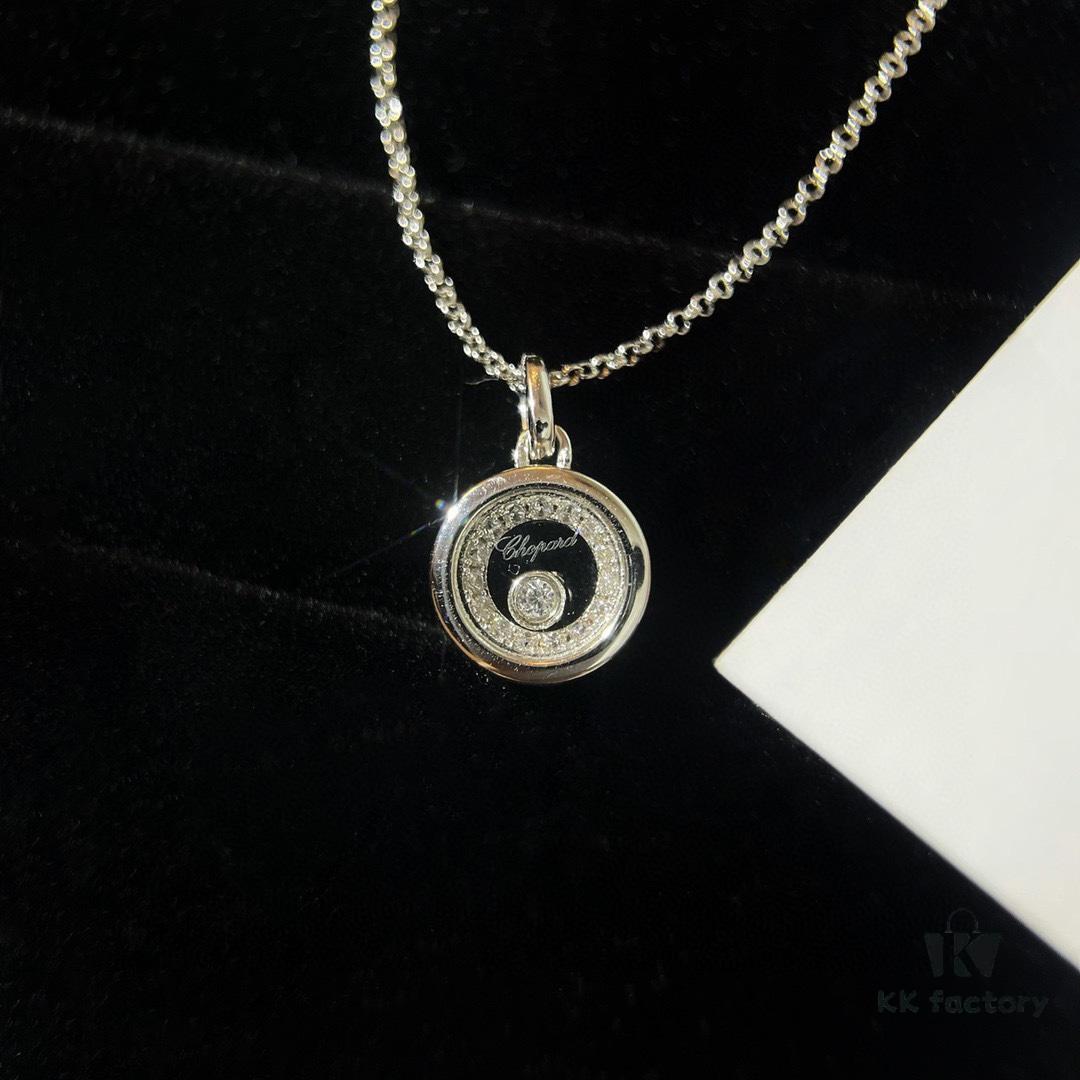 Minimalist Elegance, My Favorite Girlish Necklace – Chopard Happy Diamonds Series High Jewelry in Champagne Gold and White Gold