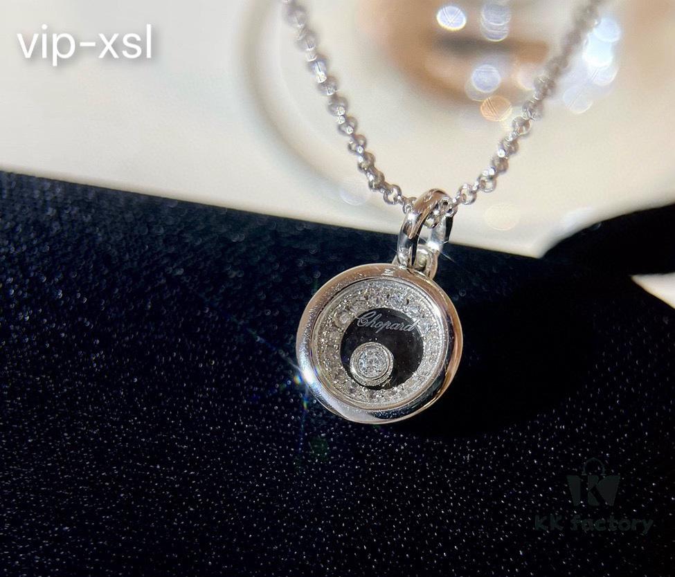 Minimalist Elegance, My Favorite Girlish Necklace – Chopard Happy Diamonds Series High Jewelry in Champagne Gold and White Gold