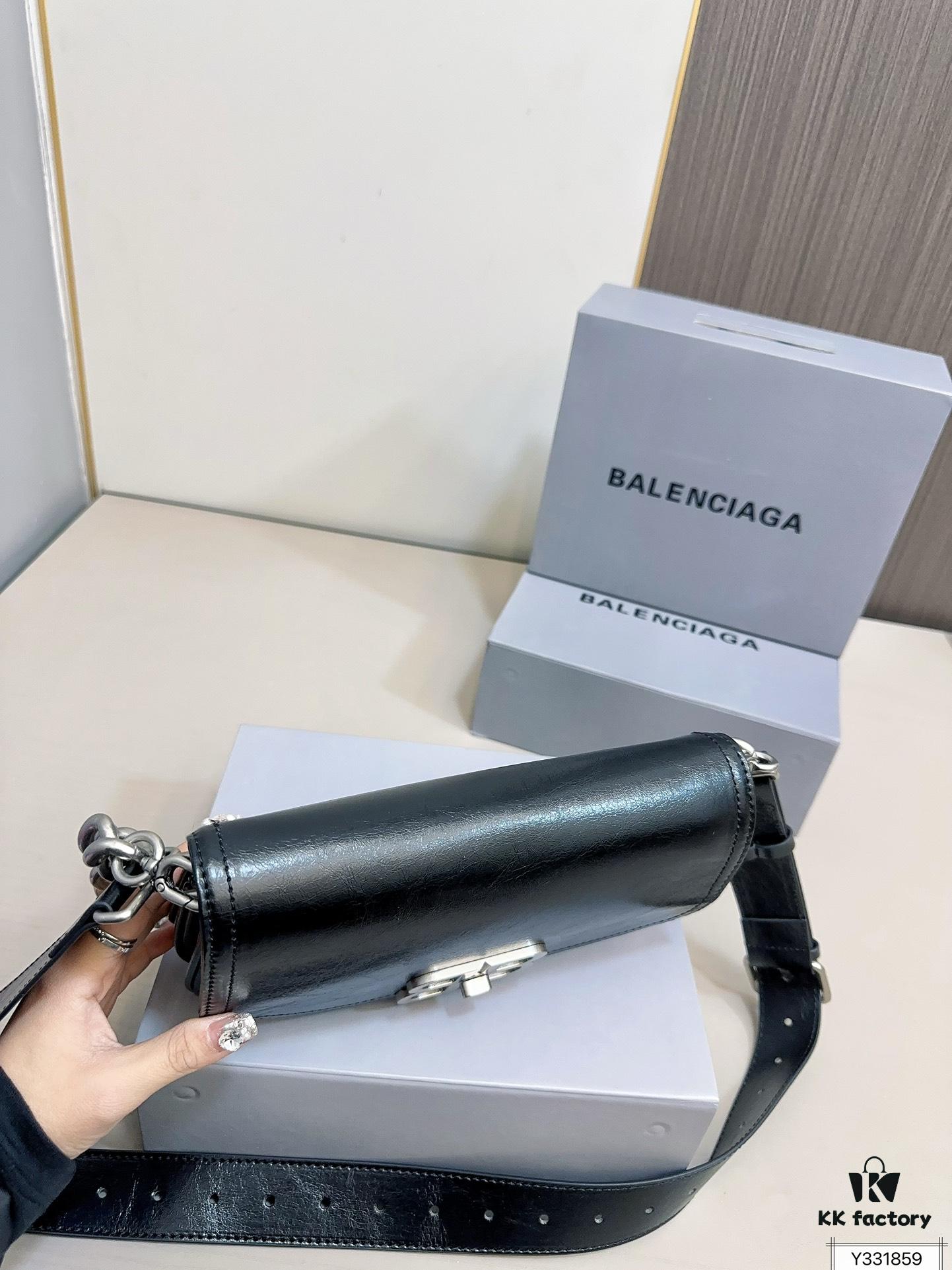 Balenciaga BB Soft Flap Bag with Foldable Box