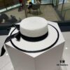 2023 New LV Straw Classic Popular Bucket Hat, Fashionable and Elegant, Simple and Versatile