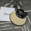 Dior - New Arrival Rimless Cap with Color-Block Trim