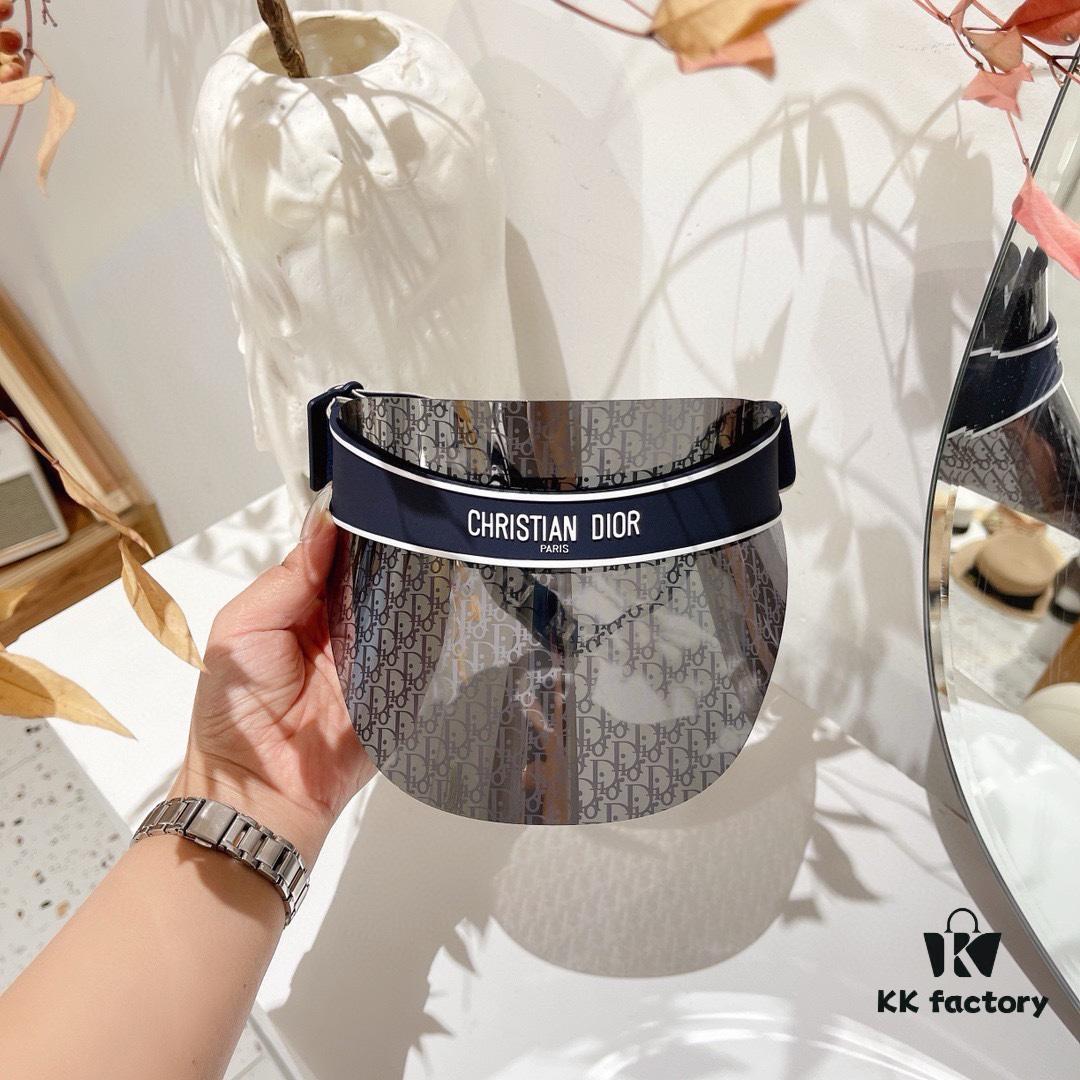 Dior Original Custom Sun Hat with Innovative Design and Playful Sporty Style