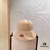 Hermès 2024 New Dome Waterproof Smooth Material Fisherman Hat with Dust Bag
