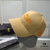 Hermes Limited Edition Embroidered Baseball Cap with Dust Bag, Official Website Original Lining, High Version, Breathable and Comfortable, Ultra-high Sun Protection, Elegant and Stylish