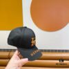 New Arrival HERMÈS Latest Original Quality Baseball Cap, Color-Blocked H Design, Authentic Mold Custom-Made, Premium Breathable Canvas Fabric with Original Steel Adjustable Buckle, Exquisite Craftsmanship, Stylish and Handsome, Outstanding Quality