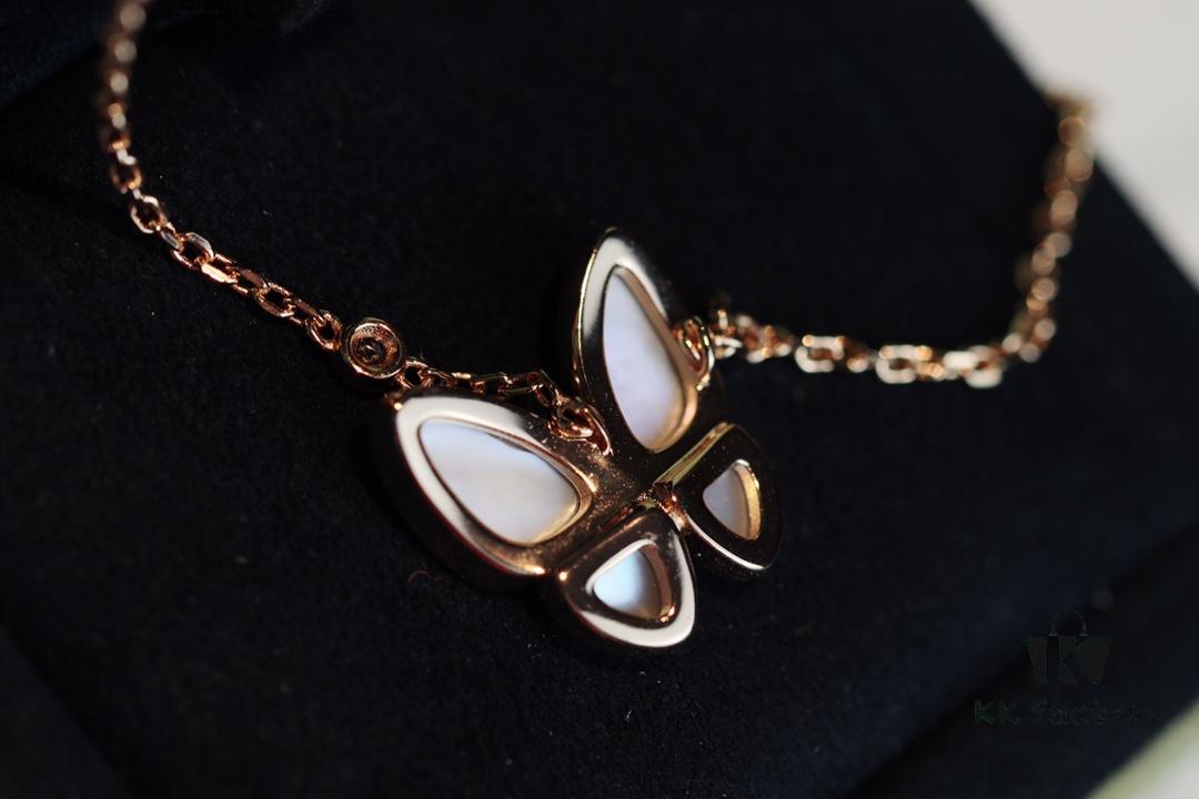 FanJia Two Butterfly Series Collar Necklace ZP High-End Version