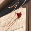Bvlgari Divas' Dream Natural Carnelian Fan Necklace