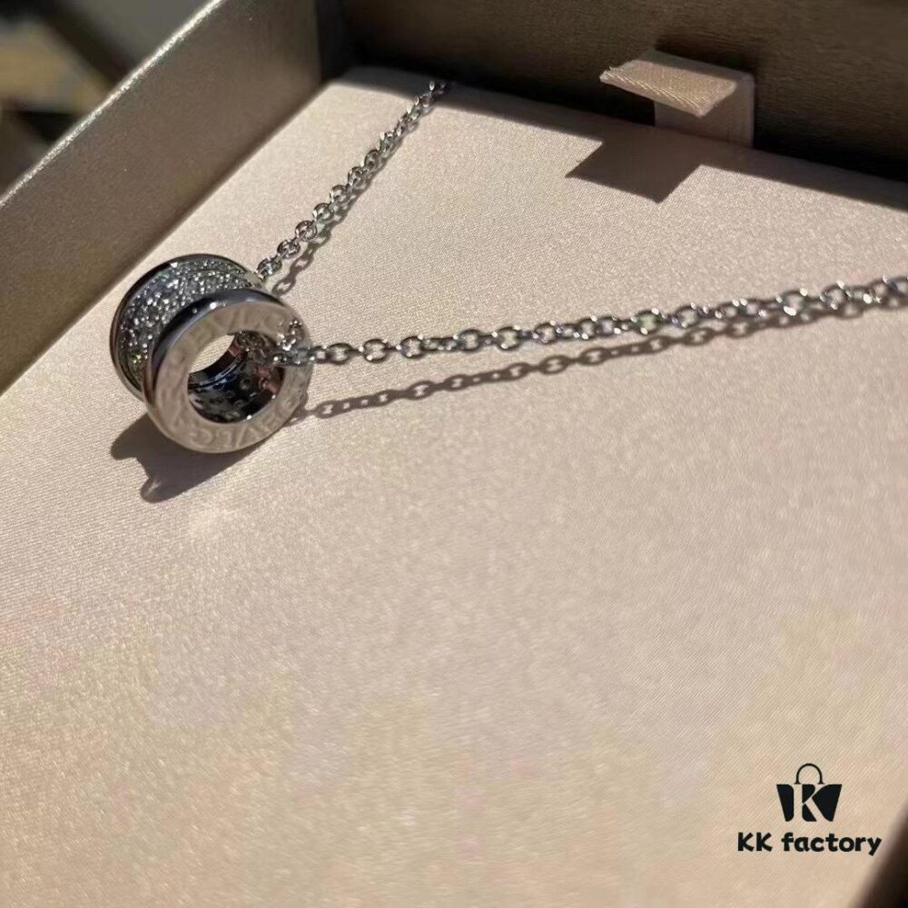 Style 3, BV Full Diamond Necklace – So Sparkling You Can't Focus!