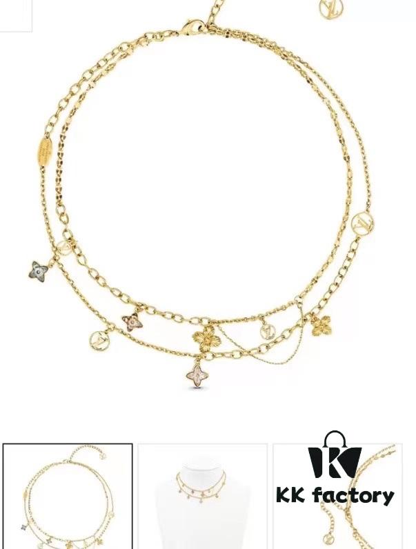 Ethereal LV Double-Layer Necklace