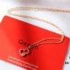 Qeelin WuLou Rose Gold Small Gourd 925 Sterling Silver 18K Gold Plated