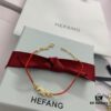 New Arrival ❤️ HEFANG Jewelry Cute Little Tiger Charm Red String Bracelet ✨ Real Photo
