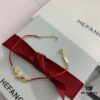 New Arrival ❤️ HEFANG Jewelry Cute Little Tiger Charm Red String Bracelet ✨ Real Photo