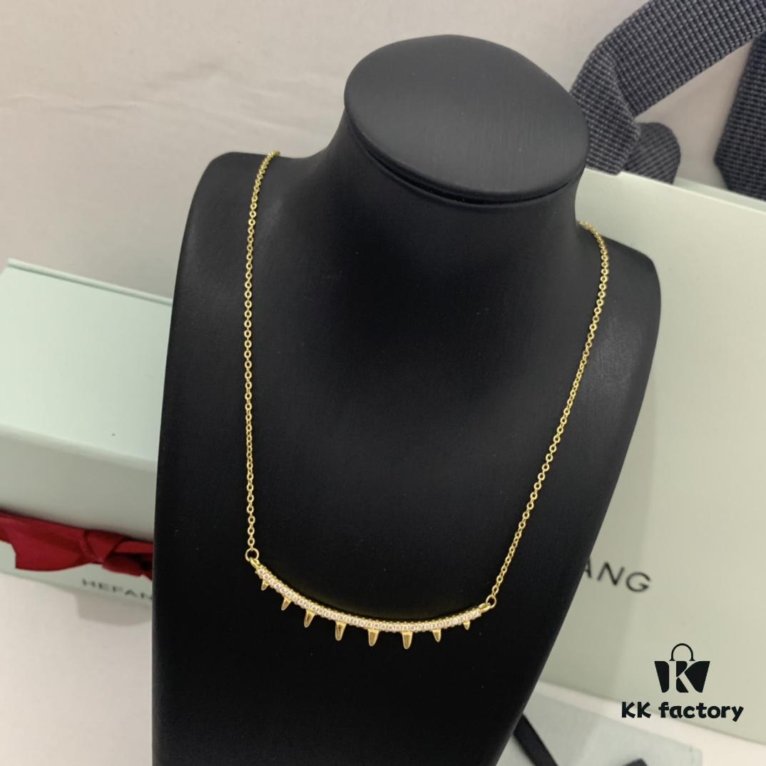 New Arrival ❤️ HEFANG Jewelry Cute Little Tiger Tiger Paw Necklace ✨ Real Photos