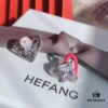HeFang Bestseller Barbie 'Sweetheart' Stud Earrings, Cute Ice-Sugar Style Luxury Earrings