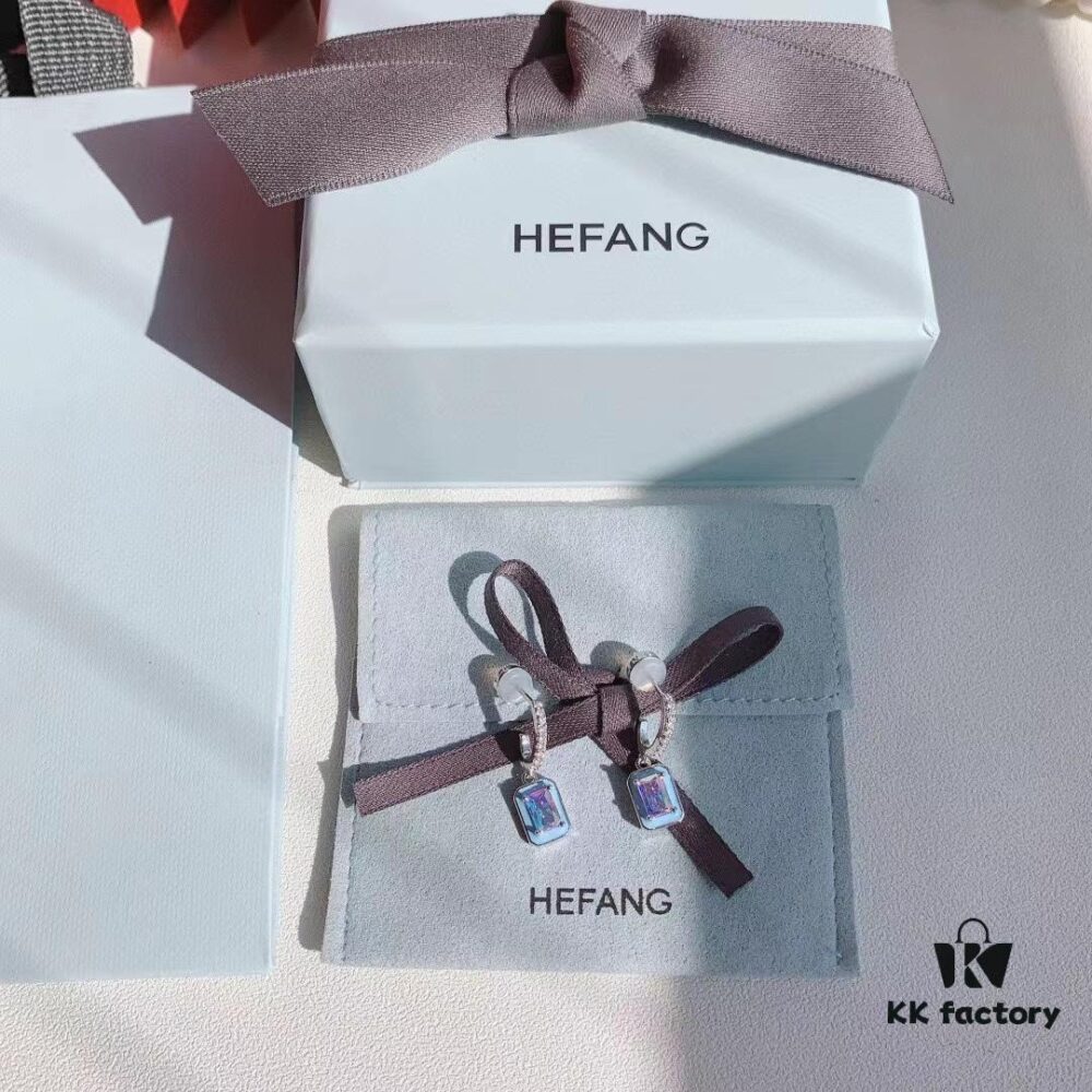 HeFang Jewelry Barbie X HeFang Aurora 'Little Ice Candy' Stud Earrings - 2022 New Luxury Minimalist Designer Collection