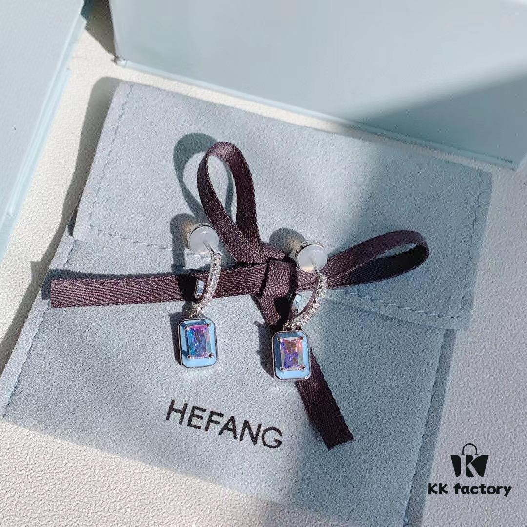 HeFang Jewelry Barbie X HeFang Aurora 'Little Ice Candy' Stud Earrings - 2022 New Luxury Minimalist Designer Collection