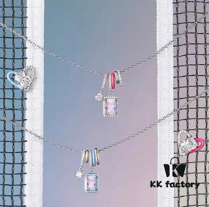 HeFang Jewelry Barbie Aurora 'Little Ice Sugar' Necklace - Exclusive Bestseller Design, 2022 New Luxury Minimalist Choker