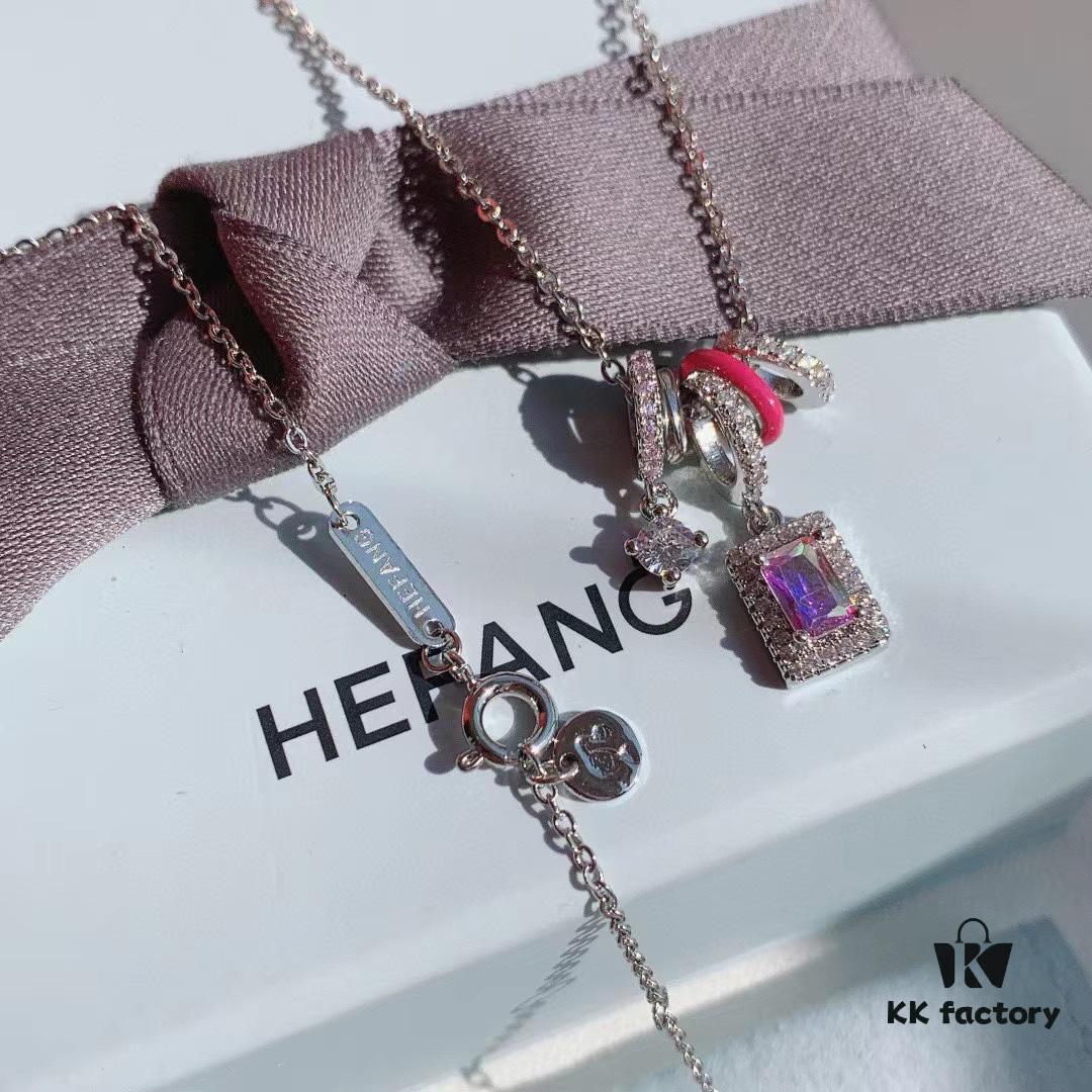 HeFang Jewelry Barbie Aurora 'Little Ice Sugar' Necklace - Exclusive Bestseller Design, 2022 New Luxury Minimalist Choker