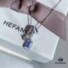 HeFang Jewelry Barbie Aurora 'Little Ice Sugar' Necklace - Exclusive Bestseller Design, 2022 New Luxury Minimalist Choker