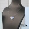 HEFANG Barbie Ice Blue Sweetheart Collarbone Necklace