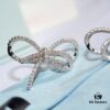 HEFANG Jewelry Bow Stud Earrings