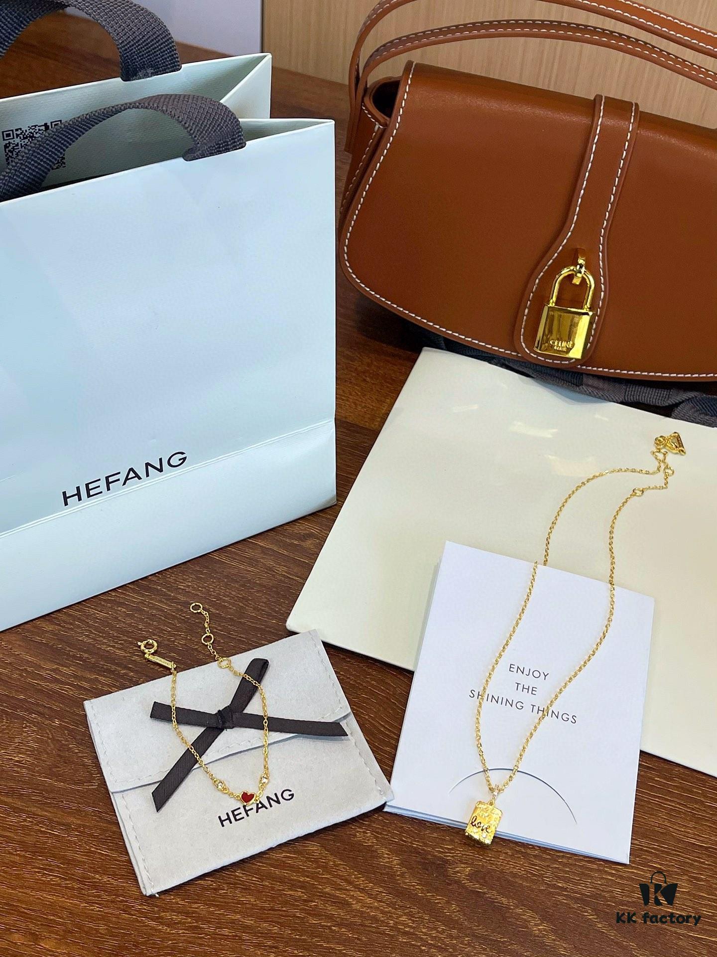 H*EFANG HEFANG 2023 New Collection Peter Rabbit Series Rabbit Pearl Diamond-Set Necklace / Earrings / Bracelet / Ring 17 Styles Assorted