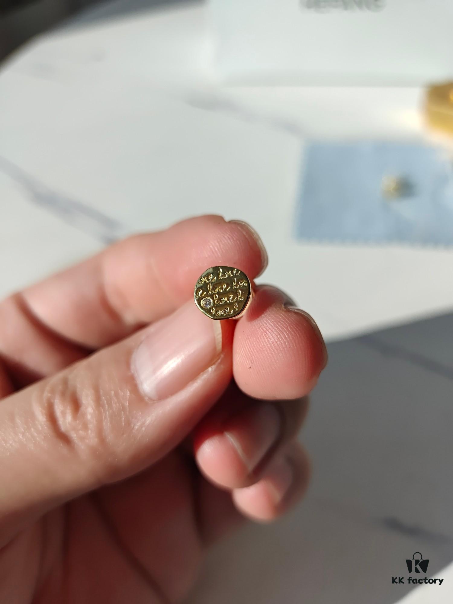 HEFANG x Peter Rabbit Confession Cookie Stud Earrings