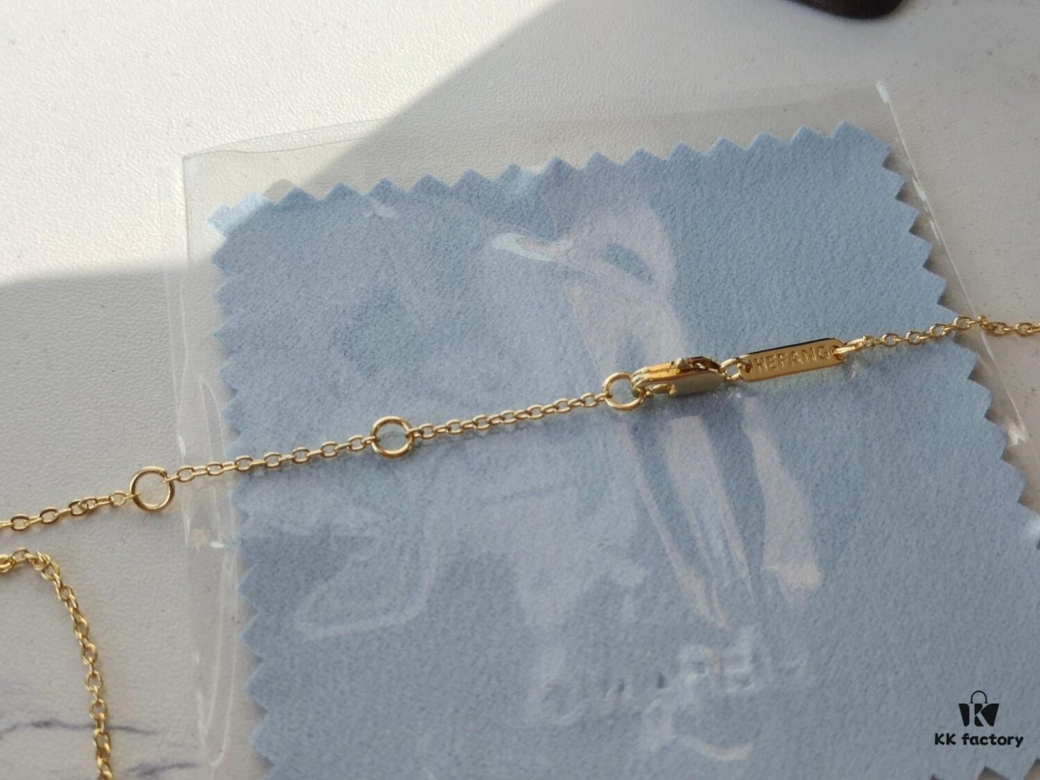 HEFANG Peter Rabbit Confession Square Pendant Necklace