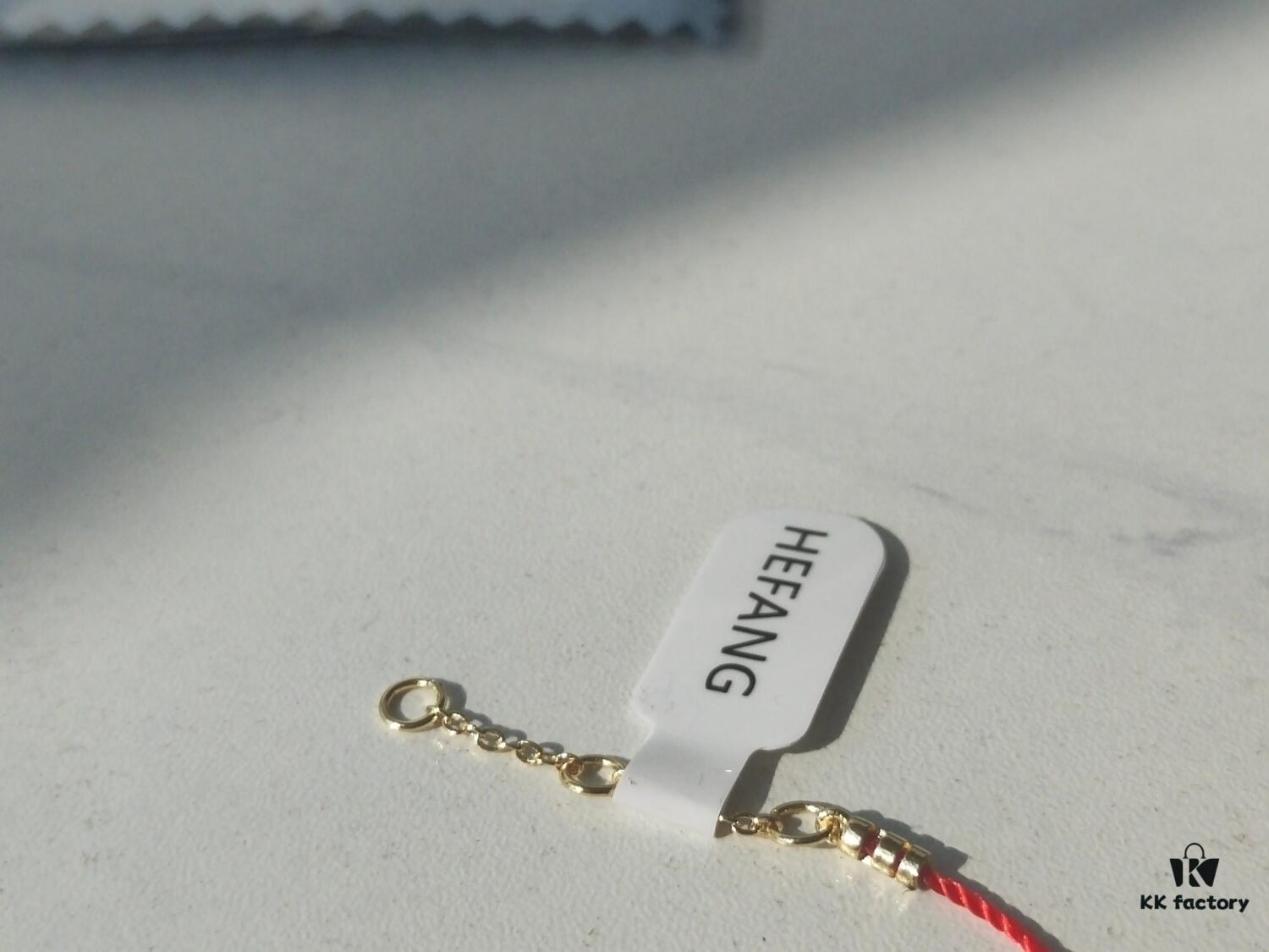 HEFANG x Peter Rabbit 18K Gold-Plated Red String Bracelet, Birthday Year Gift, Year of the Rabbit Gift