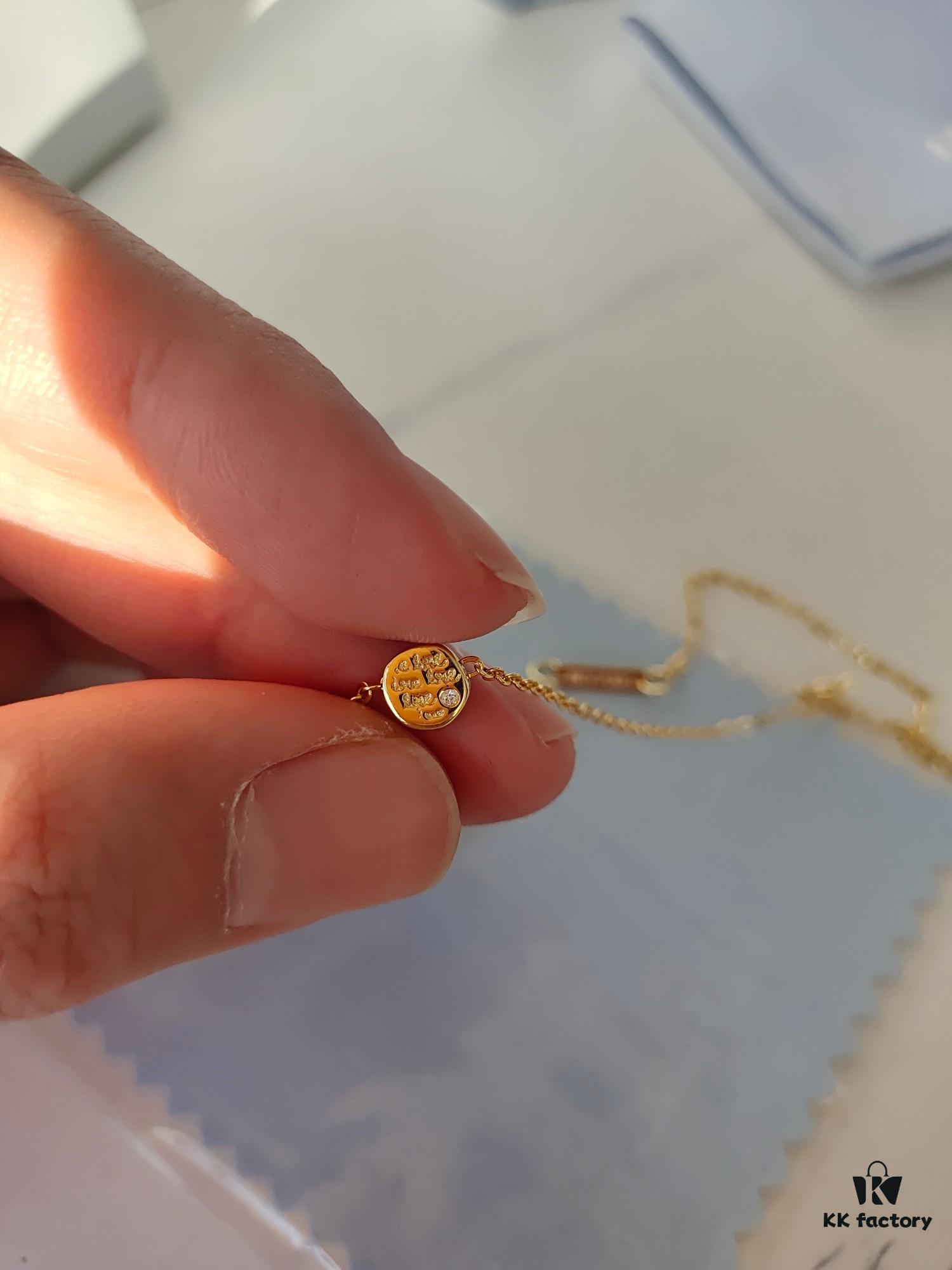 HEFANG x Peter Rabbit I Love U Too Cookie Pendant Necklace