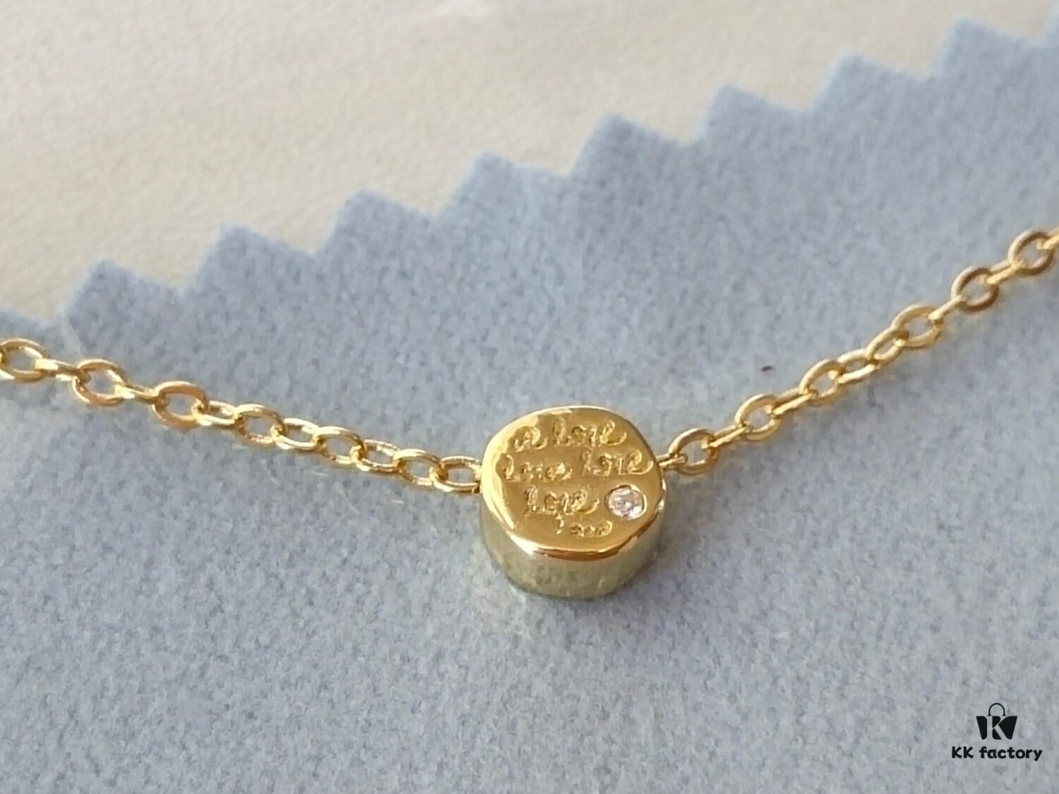 HEFANG x Peter Rabbit I Love U Too Cookie Pendant Necklace