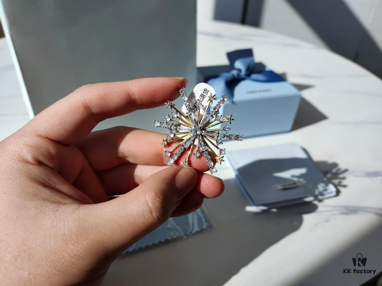 HEFANG Jewelry Huo Fang Sparkle Brooch