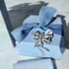HEFANG Jewelry Brilliant Ribbon Brooch - 10th Anniversary Limited Edition