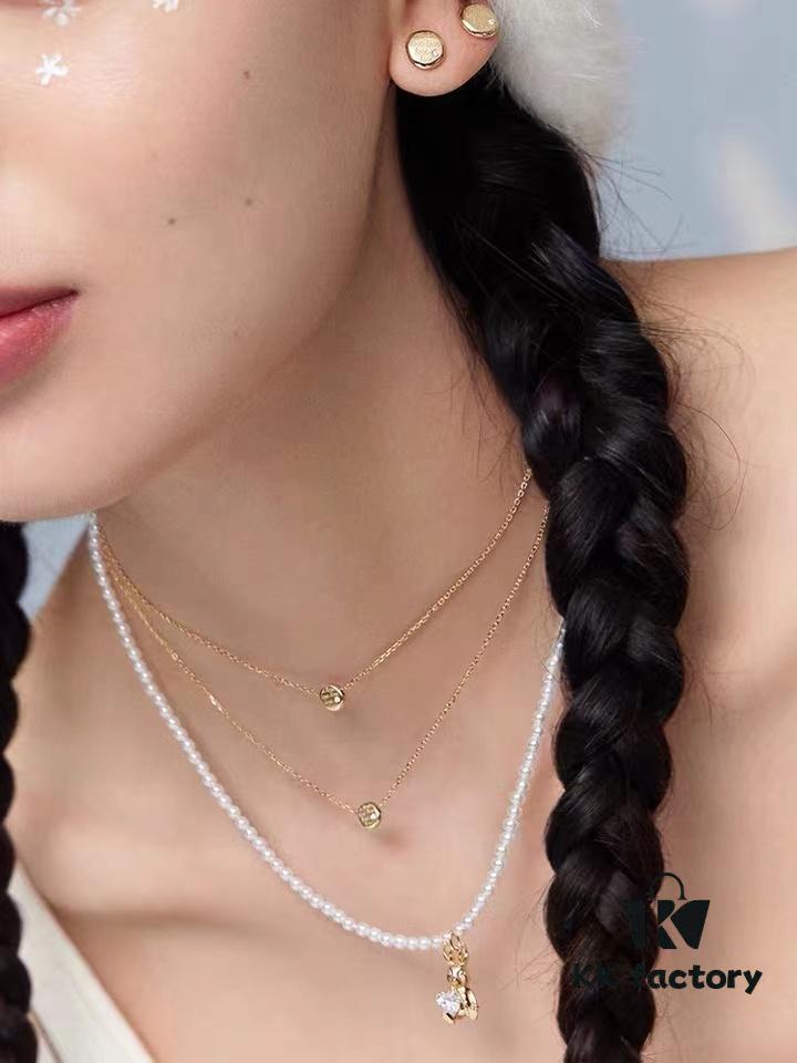 Rabbit Year New Arrival: HEFANG Bide Rabbit Confession Macaron 925 Sterling Silver Necklace, Sweater Chain, Gift for Birth Year