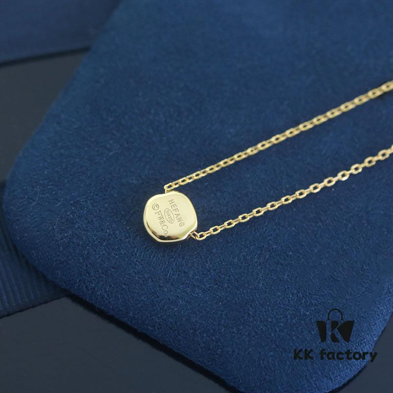 Rabbit Year New Arrival: HEFANG Bide Rabbit Confession Macaron 925 Sterling Silver Necklace, Sweater Chain, Gift for Birth Year