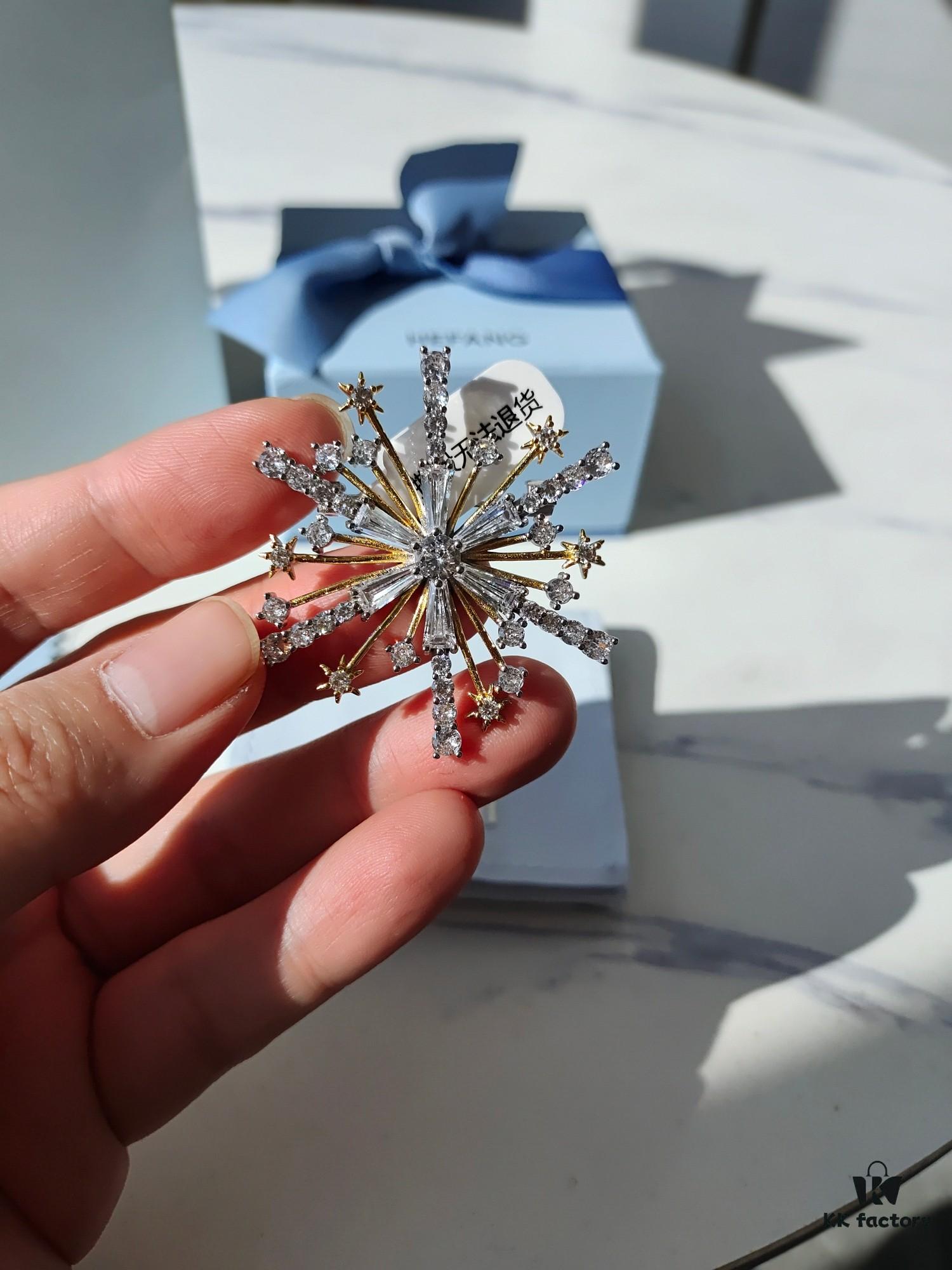 HEFANG Jewelry Huo Fang Sparkle Brooch