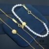Rabbit Year New Arrival Hefang Bi De Rabbit Confession Macaron Pearl Bracelet Minimalist Design 925 Sterling Silver Full-Silver Gift