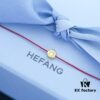 [Year of the Rabbit New Arrival] HEFANG Bide Rabbit S925 Sterling Silver Full-Bodied Red String Bracelet, Birth Year Lucky Bracelet, Jewelry Gift for Christmas