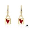 Rabbit Year New Arrival: He Fang Bide Tu Gao Bai Xiao Fang Lock Earrings