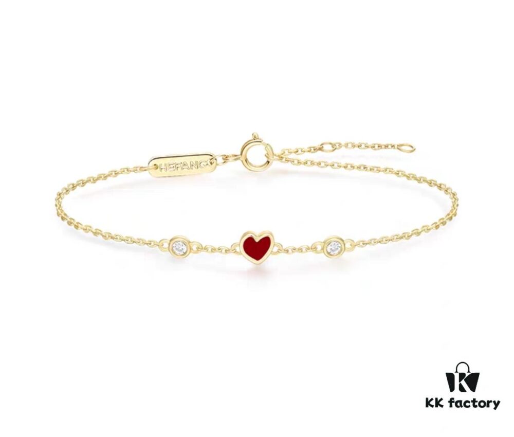 Year of the Rabbit New Arrival: He Fang Bide Rabbit Little Red Heart Bracelet