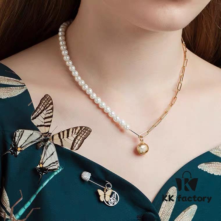 Butterfly Brooch Earrings by He Fang - Multi-Wear Design